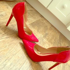 Steve Madden red heels